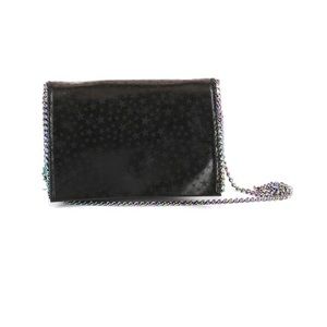 NEW Chelsea28 Star Print Chain Clutch Purse